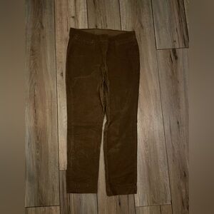 J. Jill Brown Ankle Cropped Pants
